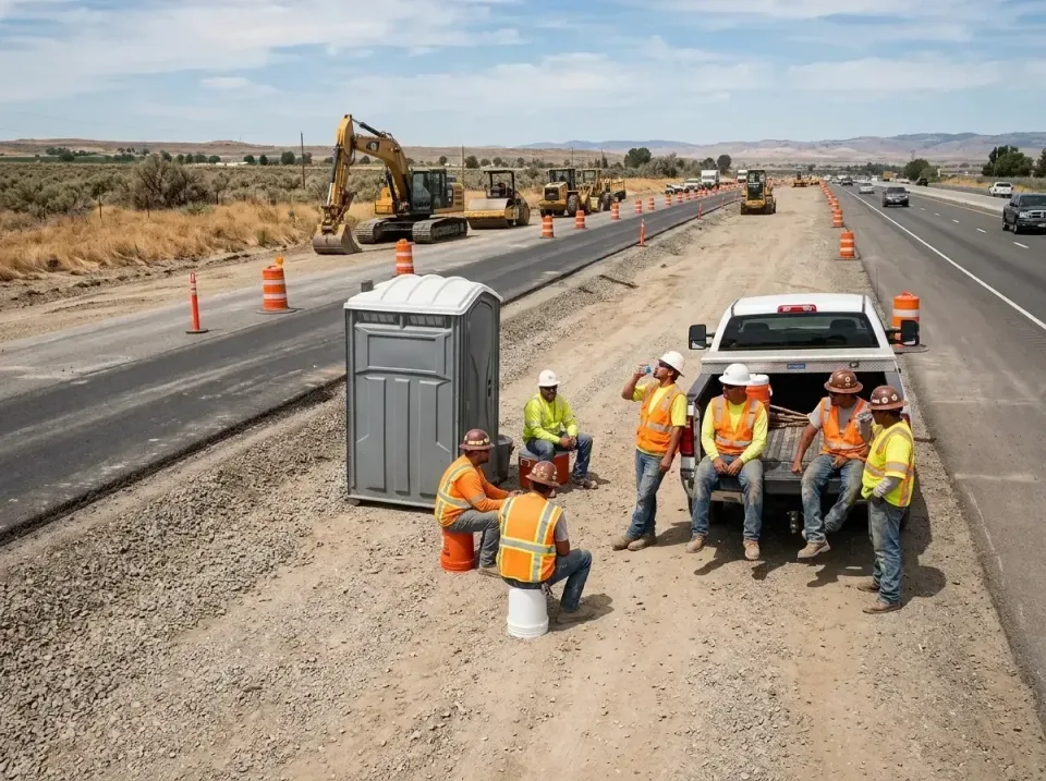 highway-road-construction-crew-007 — frequently asked questions, Porta Potty and Restroom Rentals in Moscow Mills, MO